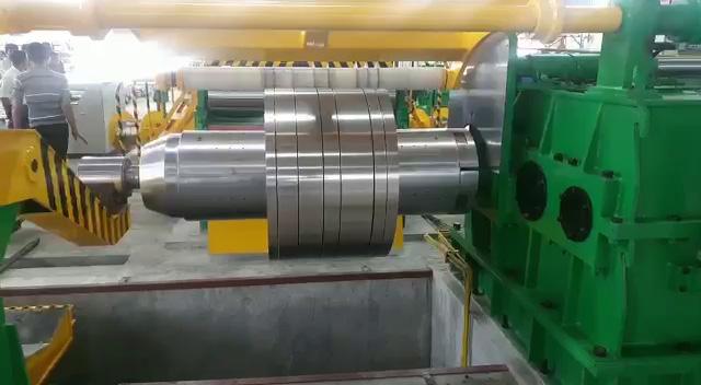 Recoiler with build-tension function for coil handling at Dream Metplast